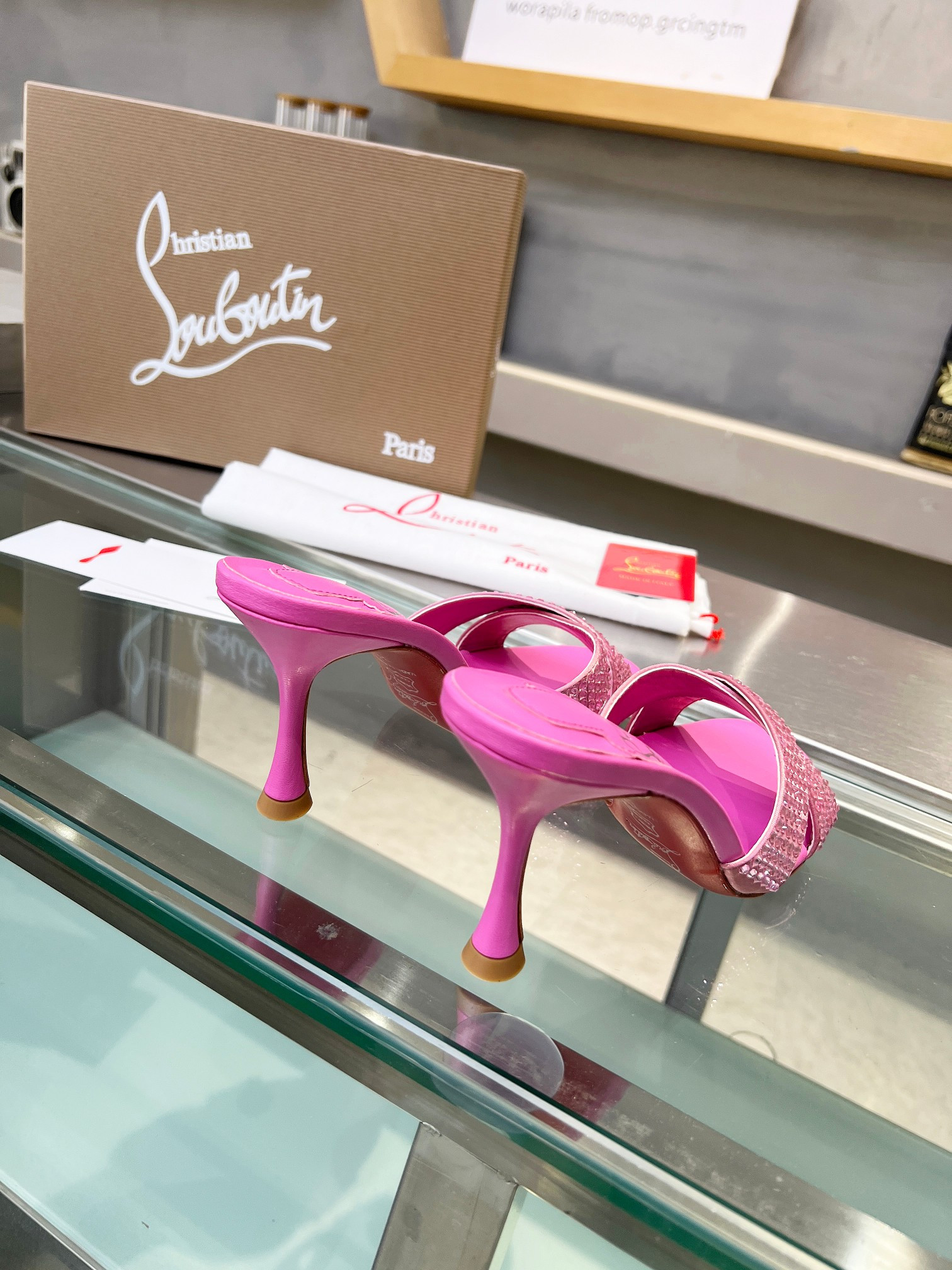 UA Christian Louboutin CL red-bottom shoes