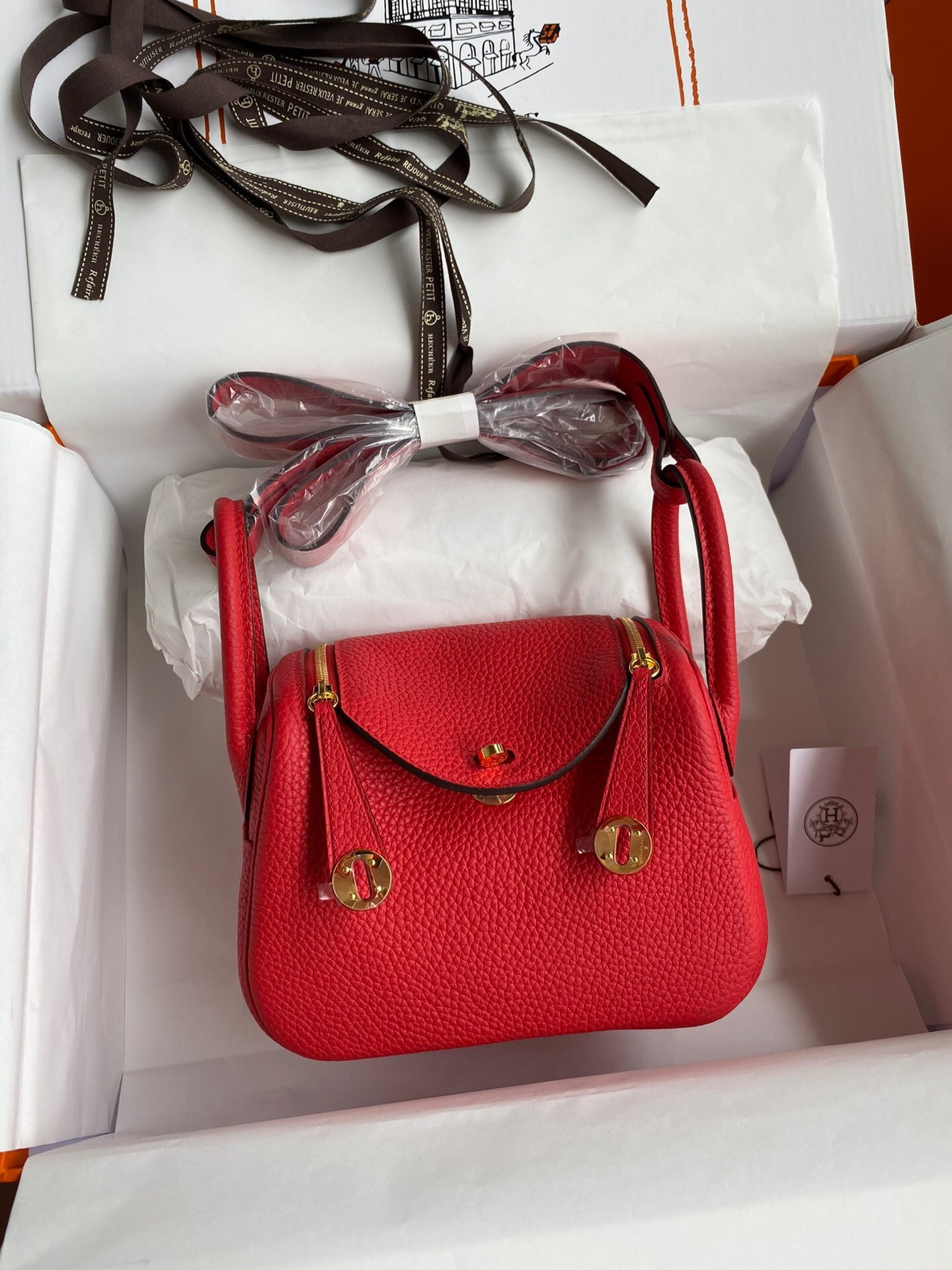 Hermes Mini lindy 19cm