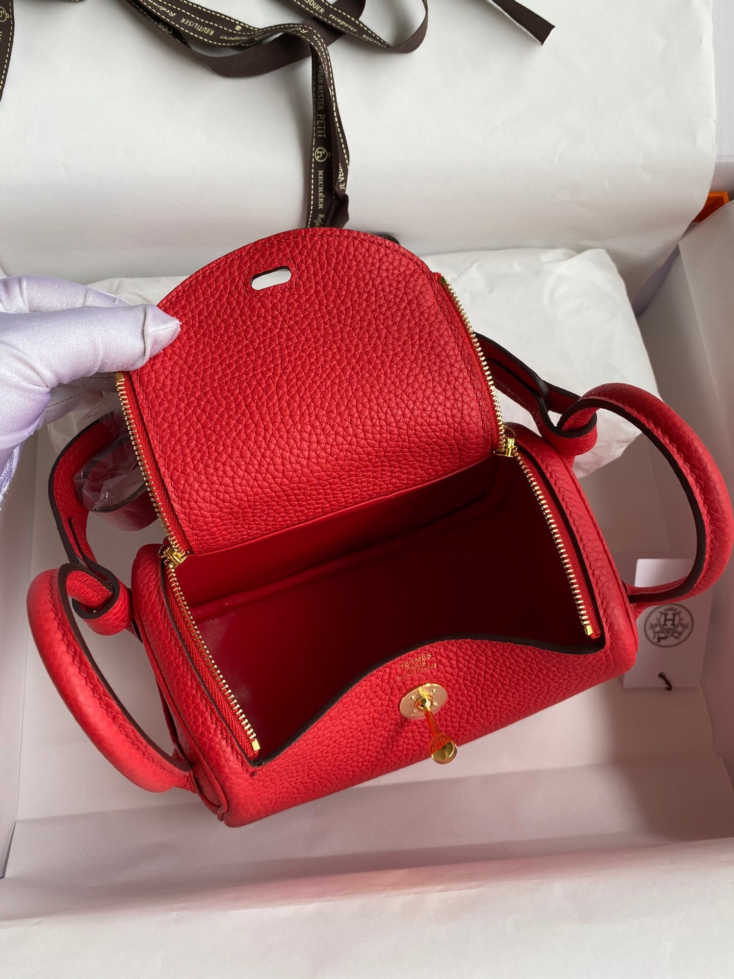 Hermes Mini lindy 19cm