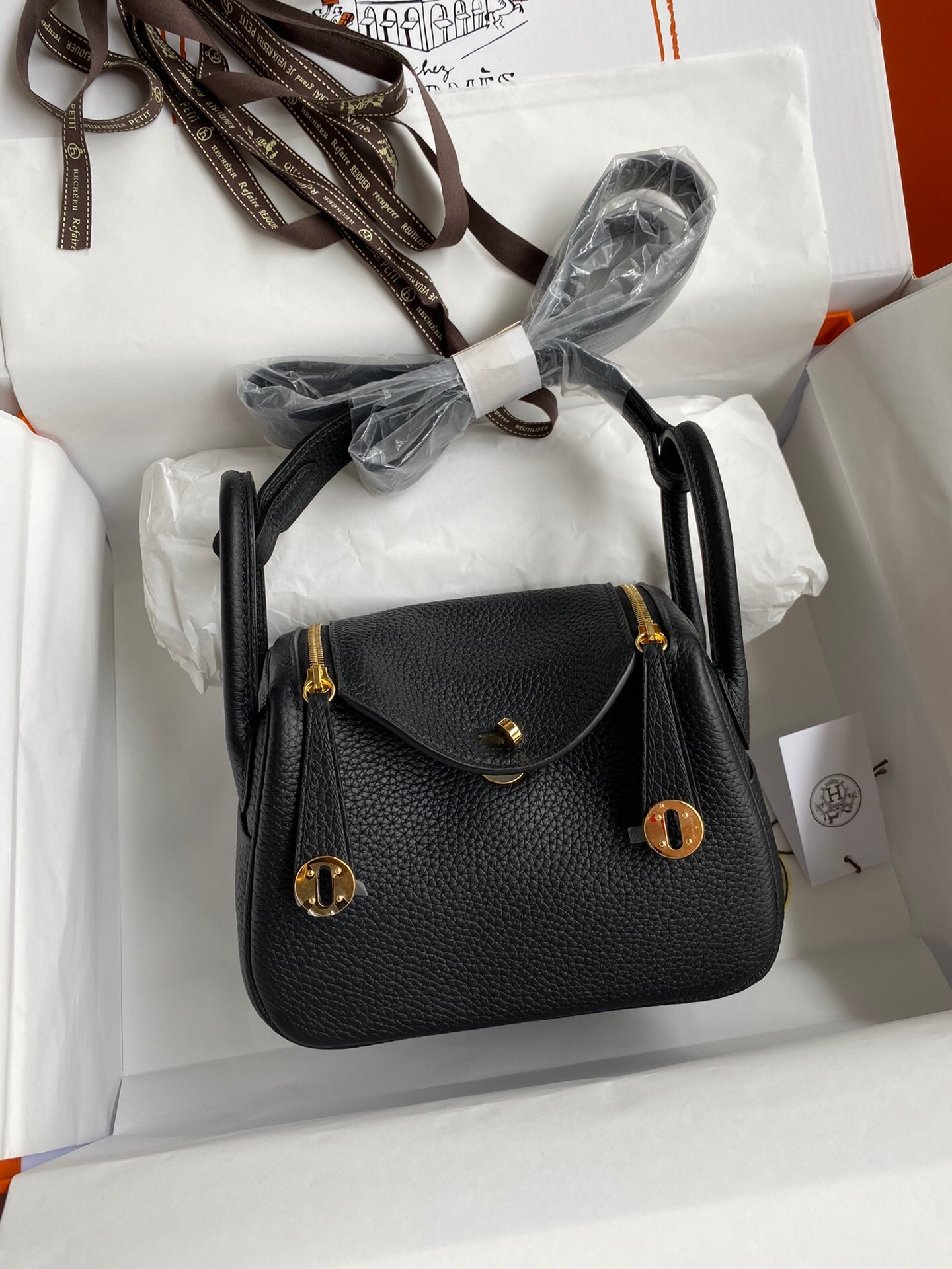Hermes Mini lindy 19cm
