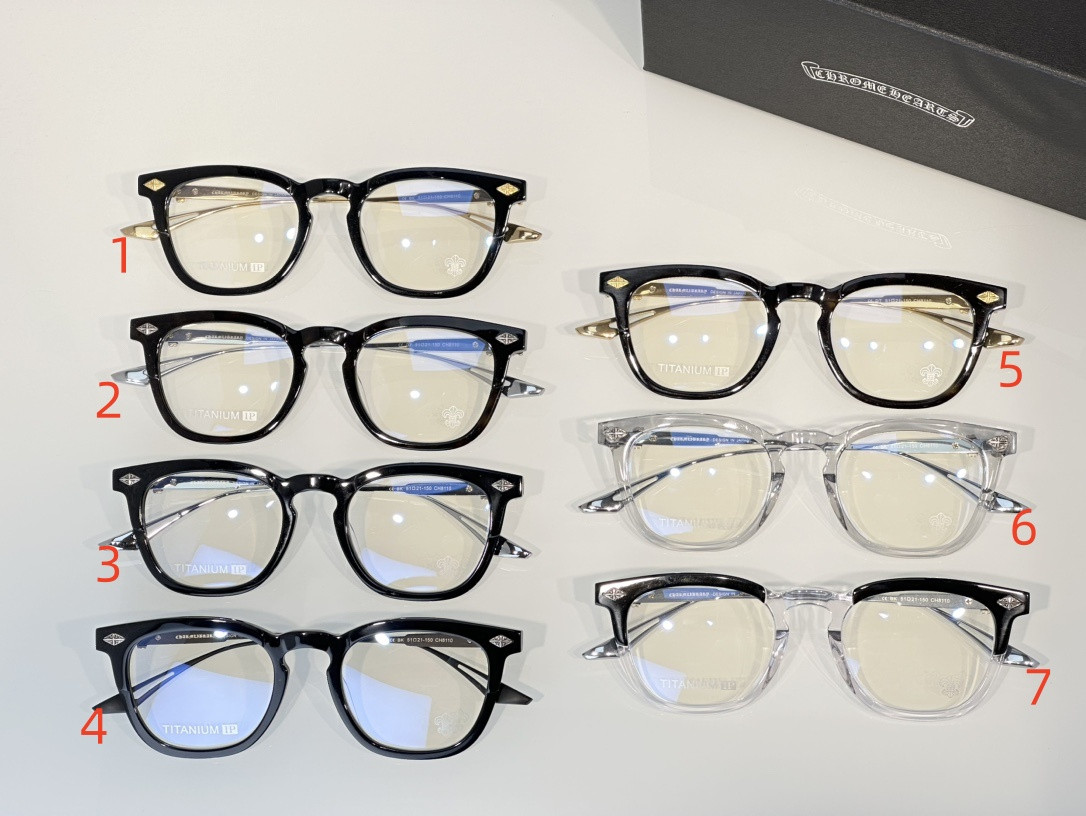 Chrome Hearts Glasses CH8110 51-21-150