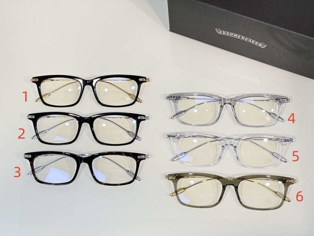 Chrome Hearts Glasses CH8237 53-17-149