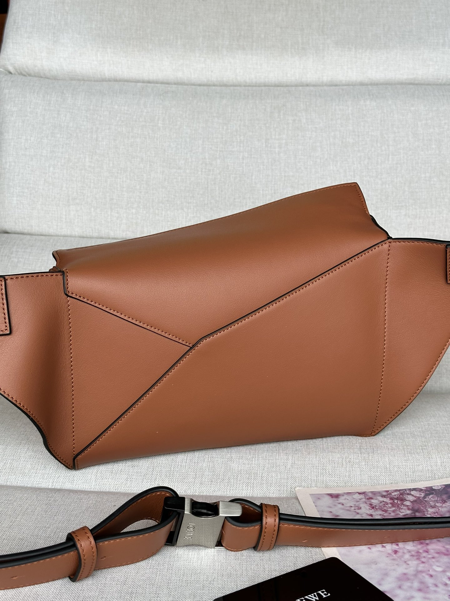 Loewe Small Puzzle bumbag in classic calfskin 24x10.5x16cm