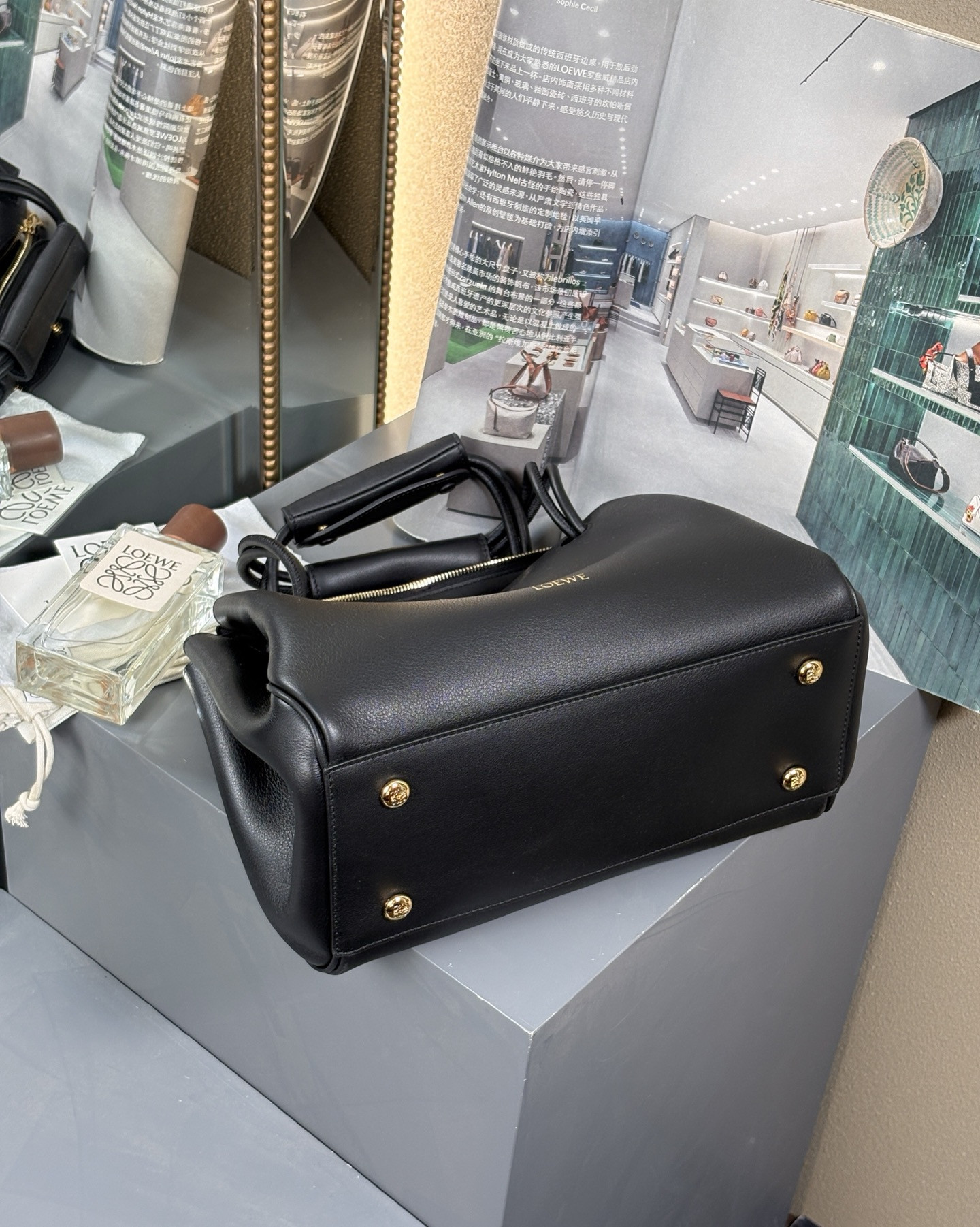 Loewe Medium Madrid bag in supple calfskin 28.5x11x23cm