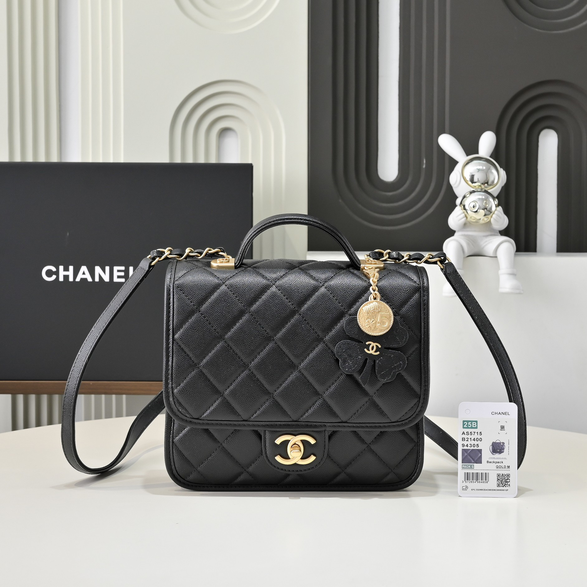 Chanel Backpack AS5715 19.5x22x7cm