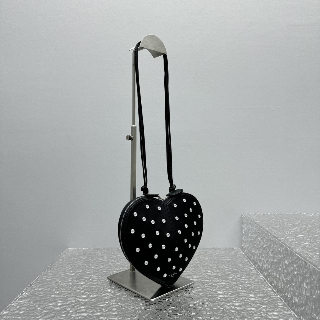 ALAÏA Le Coeur Heart Bag 18.5x20.5x5cm