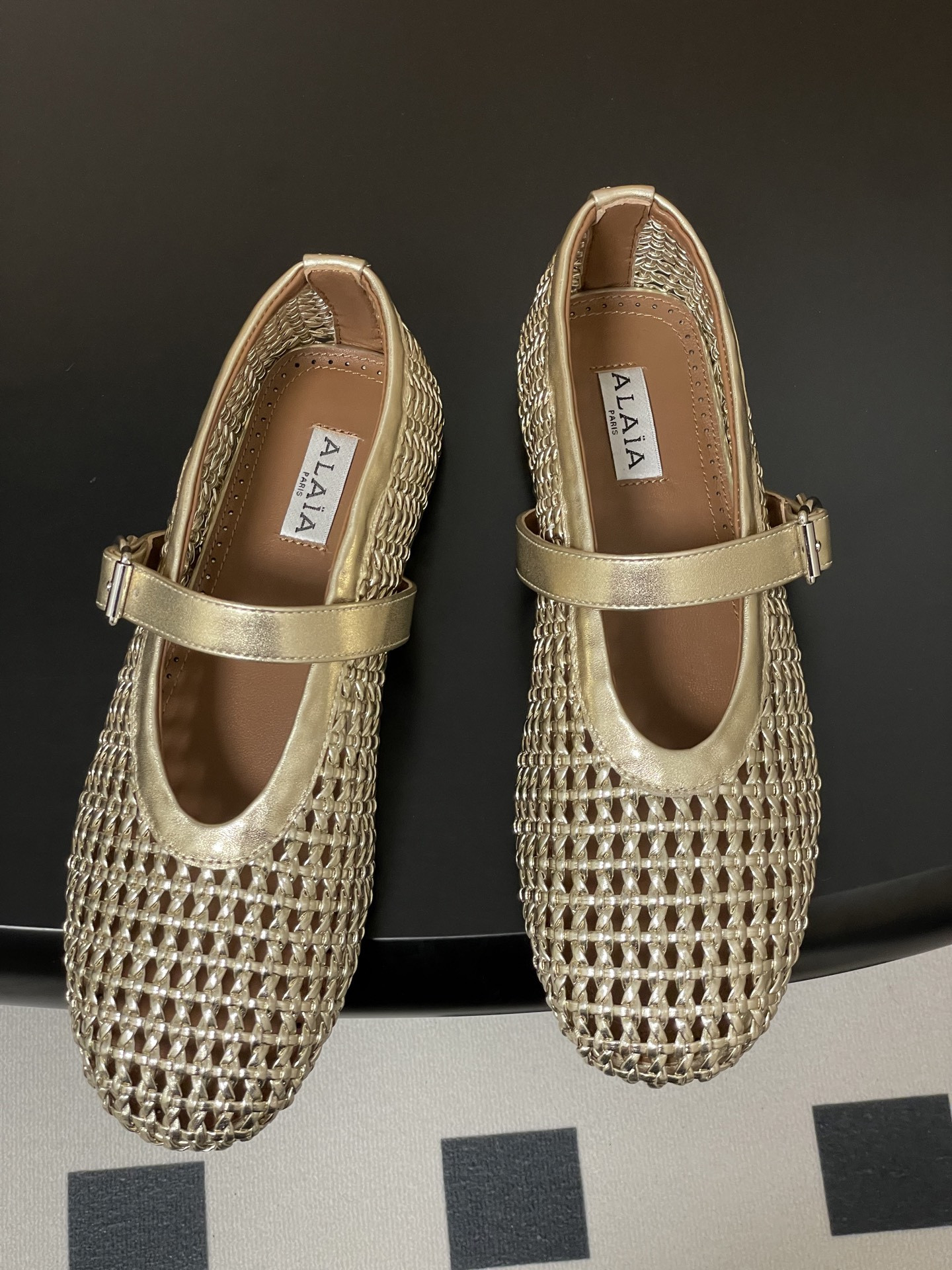 UA Alaïa BRAIDED BALLET FLATS(Customized Size 7-10 days production time)