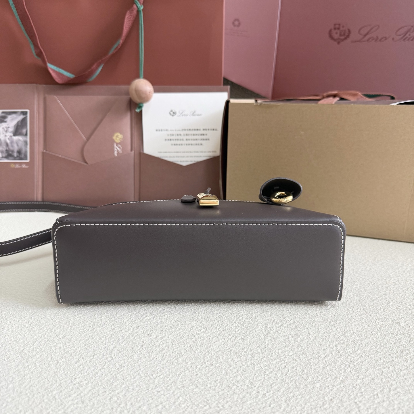 Loro Piana Extra Bag L23 23x12x7cm