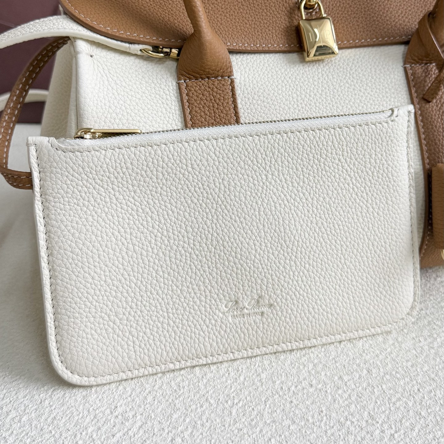 Loro Piana Loom L25 Calfskin 25x18x12.5cm