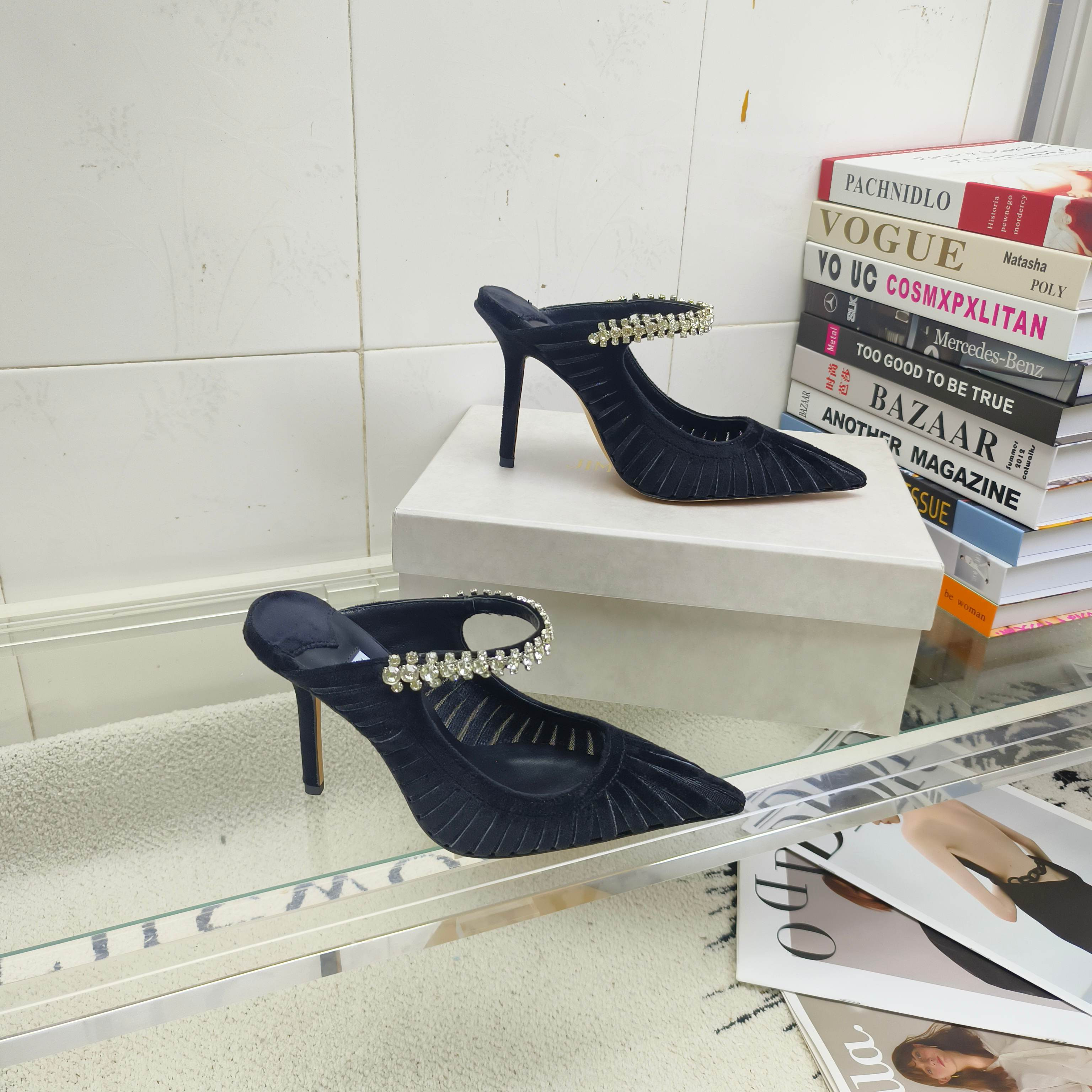 UA Jimmy Choo Bing Mules