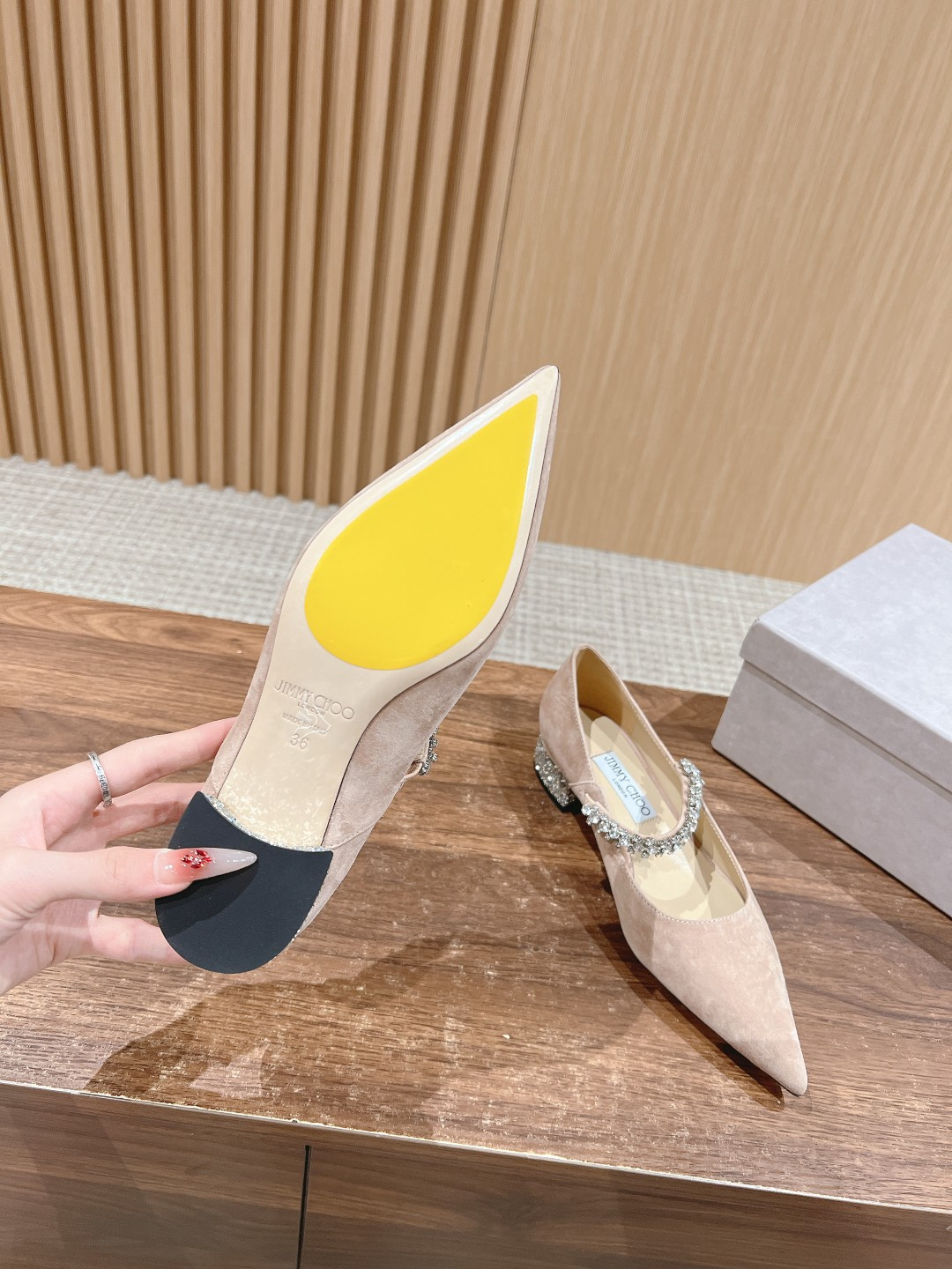 UA Jimmy Choo Bing Pumps