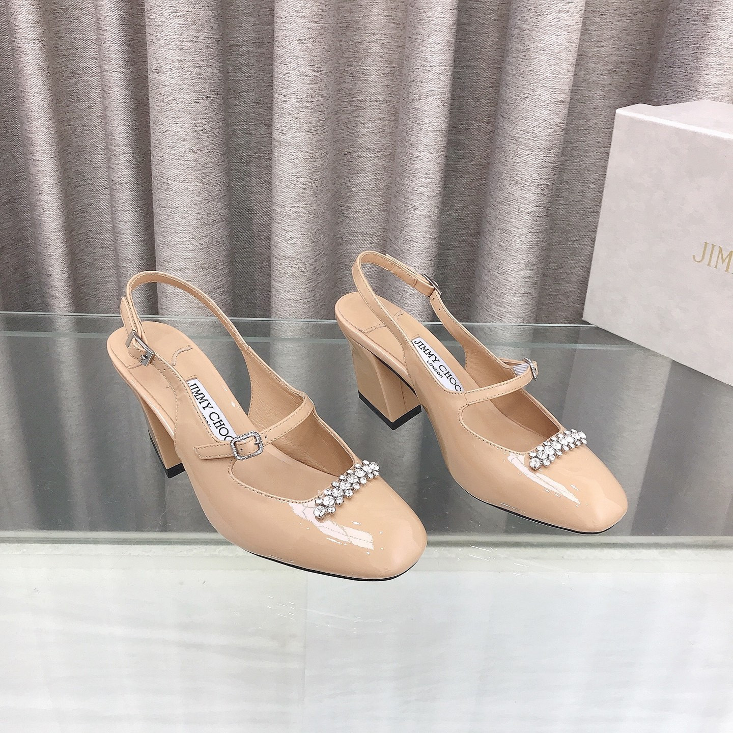 UA Jimmy Choo Belinda SlingBacks 7cm