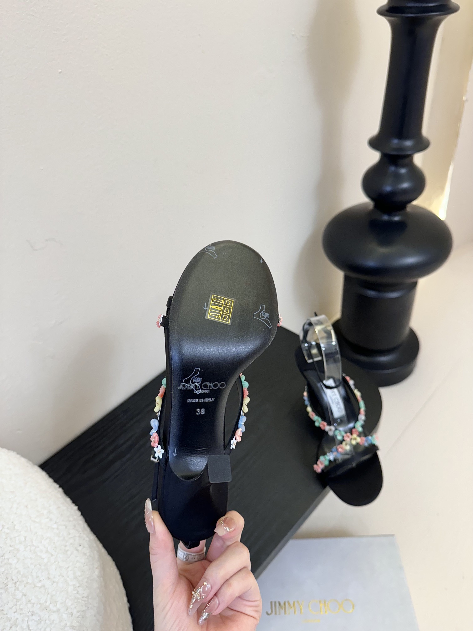 UA Jimmy Choo Blanche Sandals 9cm