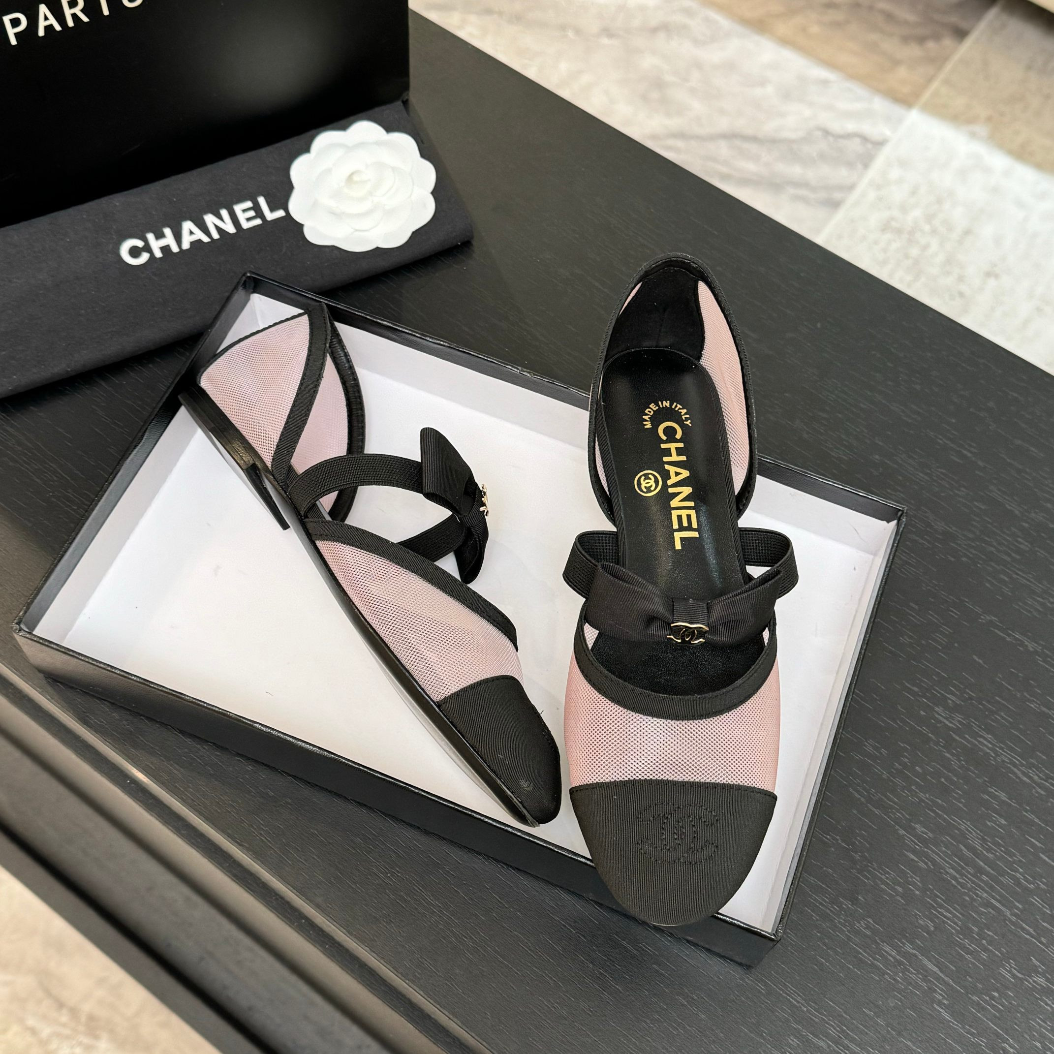 UA Chanel Mary Janes